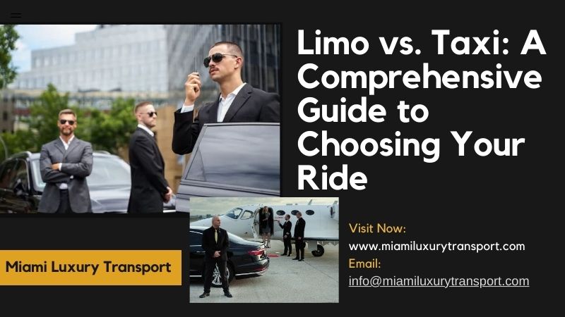 Limo Vs Taxi A Comprehensive Guide To Choosing Your Ride